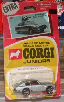 Picture Gallery for Corgi Juniors 1001 James Bond Aston Martin