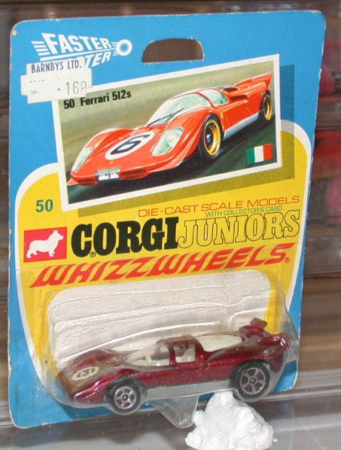 corgi juniors whizzwheels ferrari 512 s