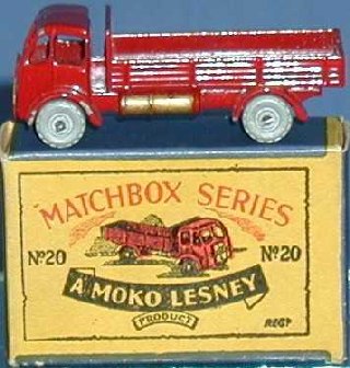 Matchbox 20a, E.R.F Stake Truck - Free Price Guide & Review