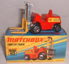 Matchbox store forklift 1972