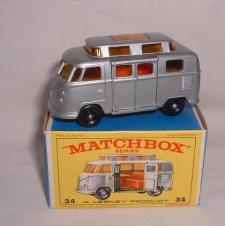 matchbox series 34 volkswagen camper