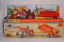 Picture Gallery for Corgi 9 Tractor and Trailer Set