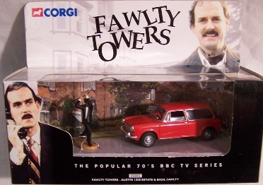 fawlty towers corgi car