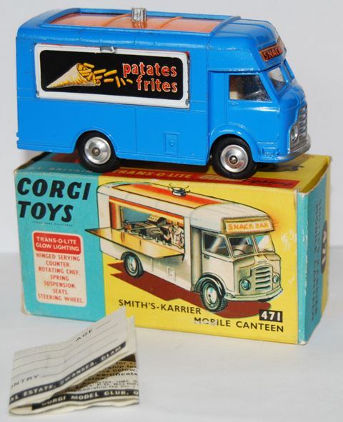 Corgi smiths sale karrier van