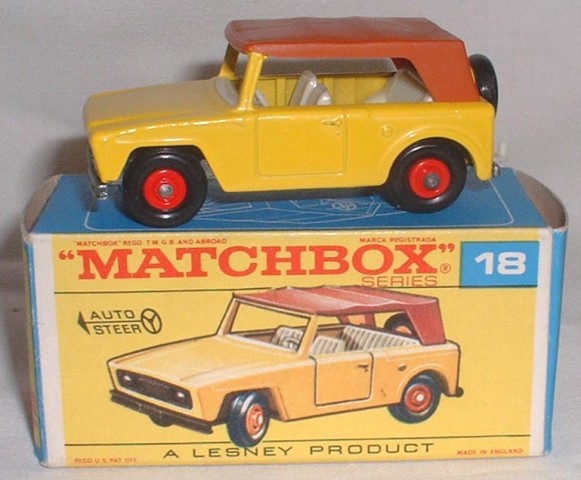 matchbox series no 18 field car