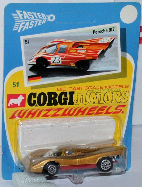 corgi whizzwheels porsche 917