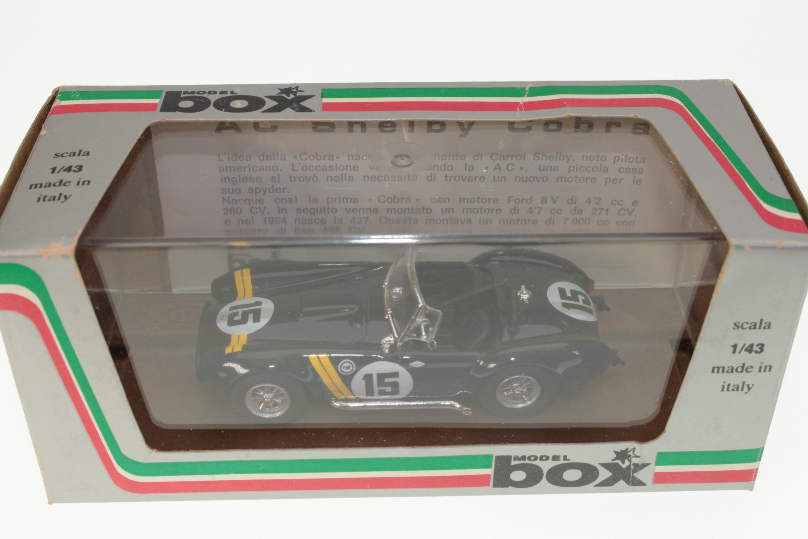 Model Box 8414, AC Shelby Cobra - Free Price Guide & Review