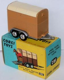 Picture Gallery for Corgi 102 Rices Pony Trailer