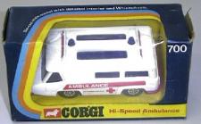 Corgi store motorway ambulance