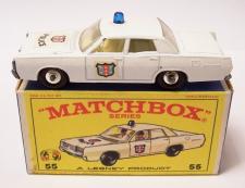 Picture Gallery for Matchbox 55d Mercury Police Car