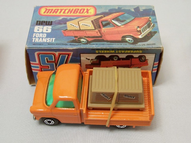 Matchbox 66e, Ford Transit Pick Up - Free Price Guide & Review