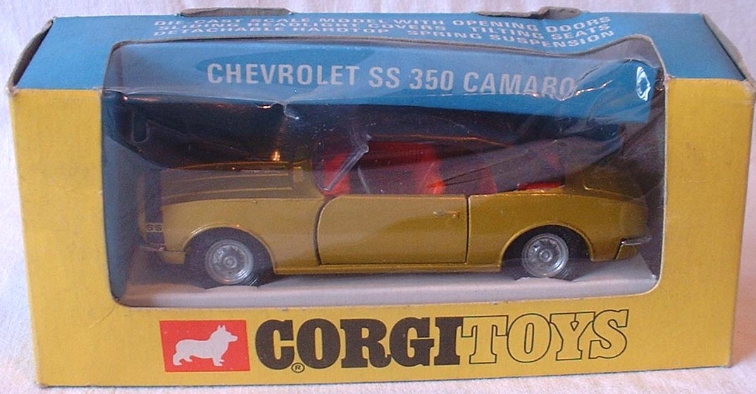 corgi toys chevrolet camaro ss