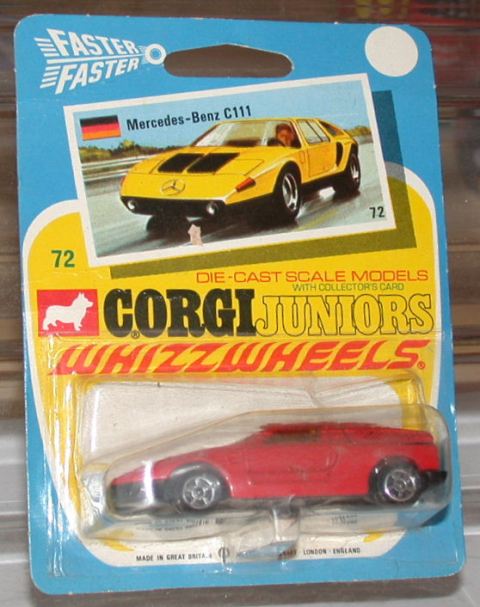 corgi juniors mercedes c111