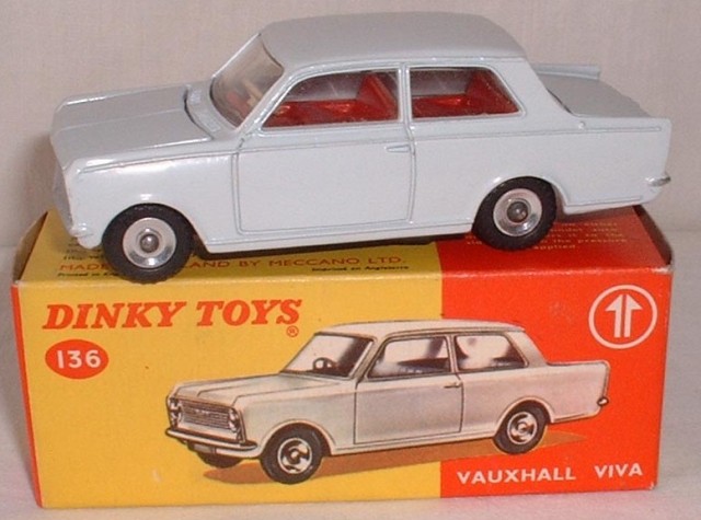 Dinky 136, Vauxhall Viva - Free Price Guide & Review