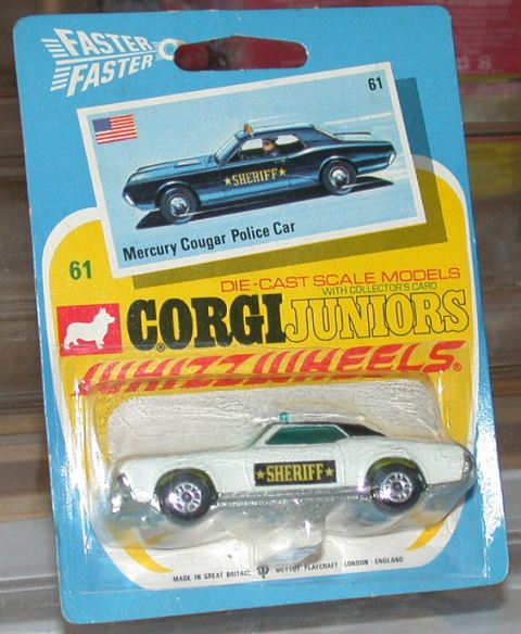 corgi juniors mercury cougar xr7