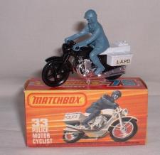 Picture Gallery for Matchbox 33e Honda Police Bike