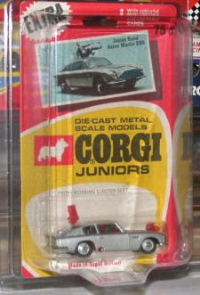 Picture Gallery for Corgi Juniors 1001 James Bond Aston Martin