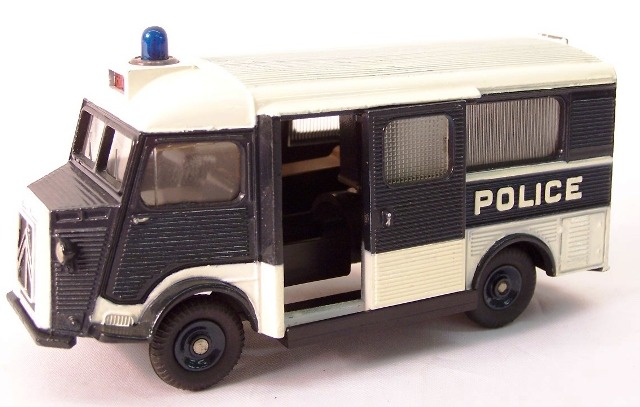 dinky police van