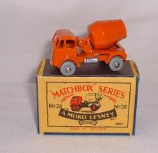 matchbox cement mixer