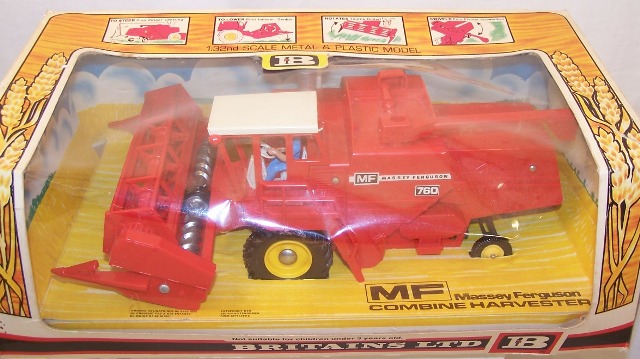 massey ferguson combine harvester toy