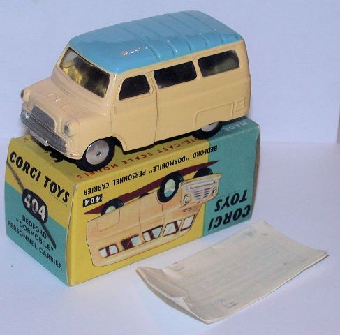 corgi bedford dormobile