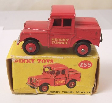 dinky toys mersey tunnel police