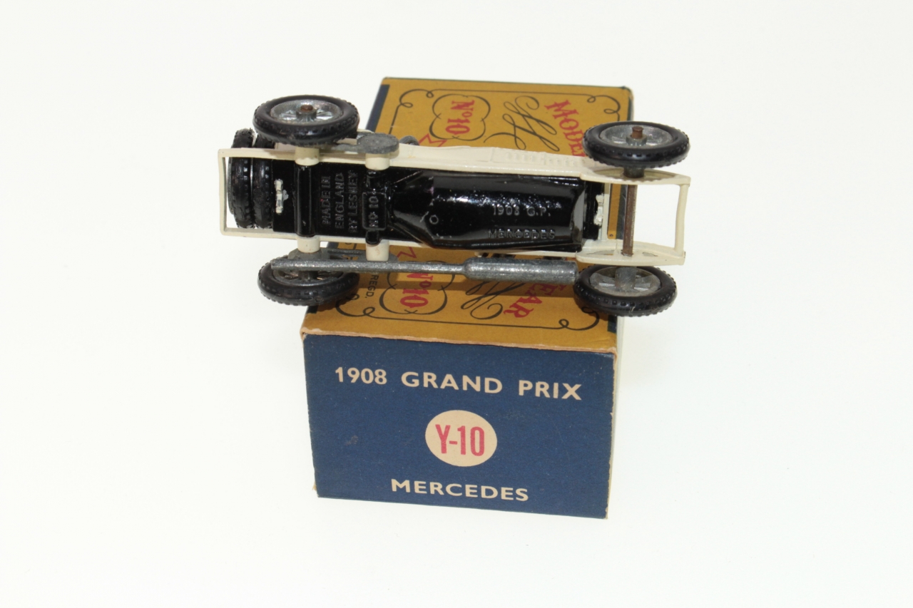 Matchbox Yesteryear Y10, 1908 GP Mercedes - Free Price Guide & Review