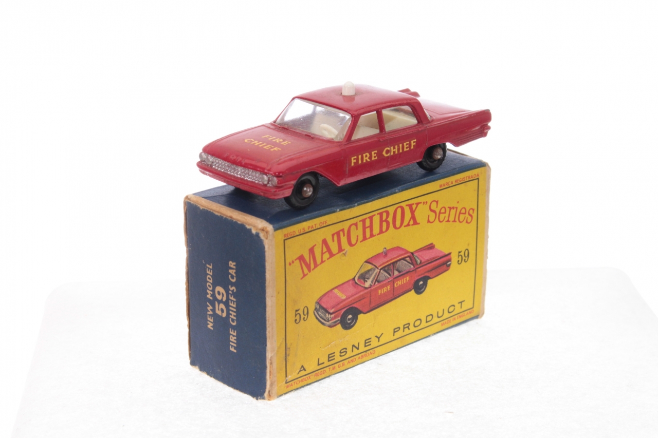 matchbox 59 fire chief car