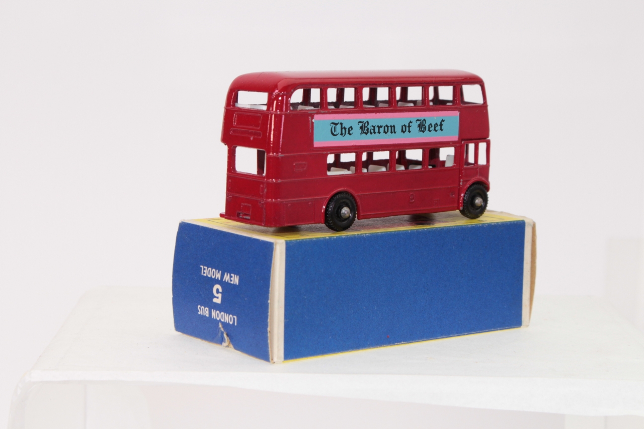 matchbox no 5 routemaster bus